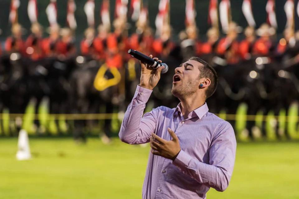 An outdoor performance