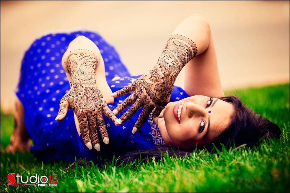 East Indian Mehndi Henna