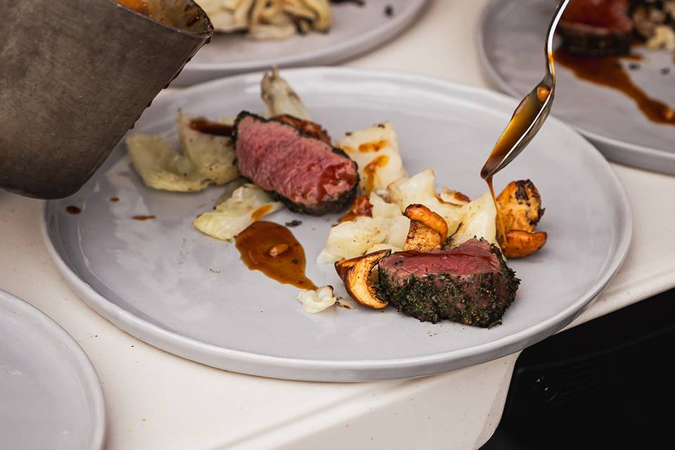 Venison Plating