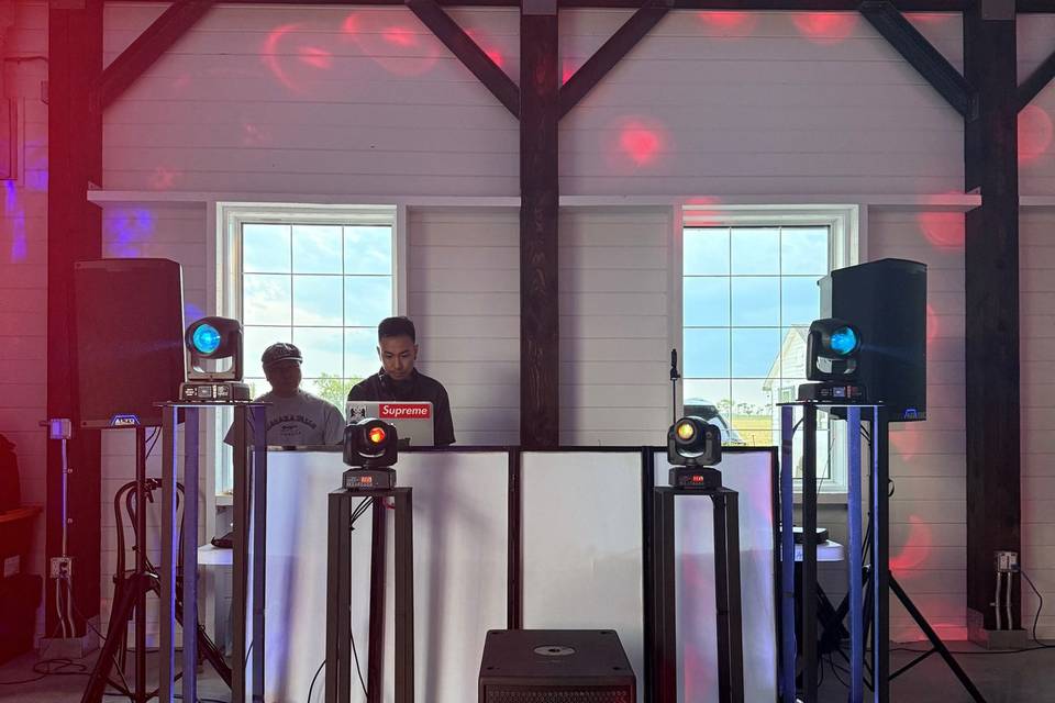 Wedding setup
