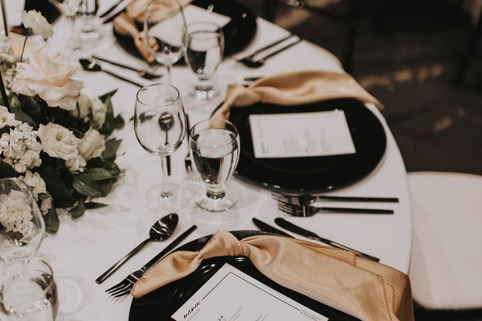 Table setting in Canmore