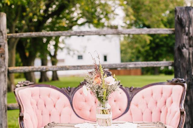 Rustic wedding barn