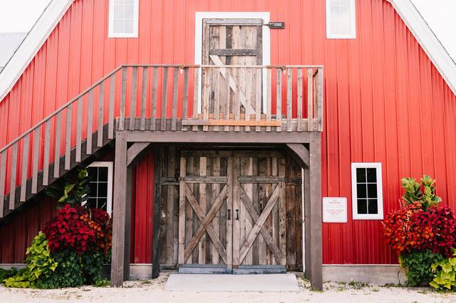 Rustic wedding barn