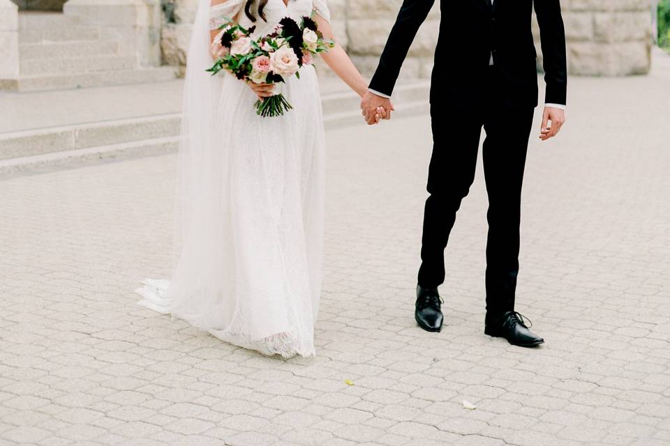 Romantic Fort Garry wedding