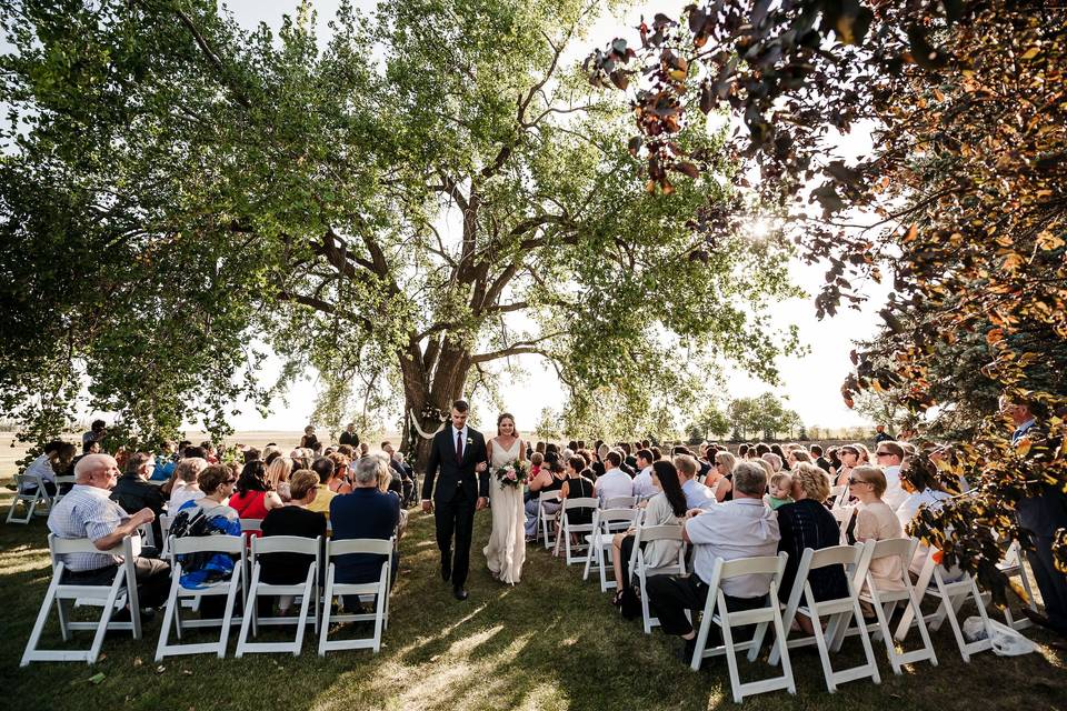 Garden wedding