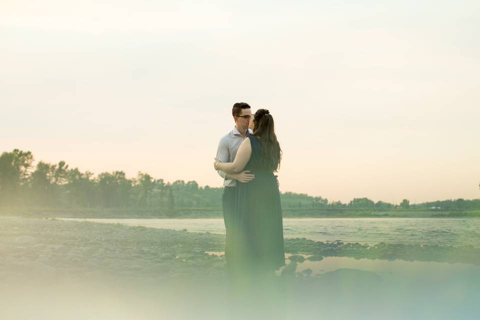 Fish Creek Calgary engagement