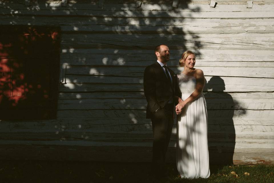 Calgary rustic wedding