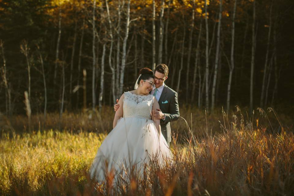 Calgary Valley Ridge wedding