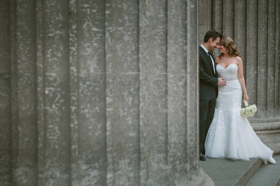 Calgary modern wedding