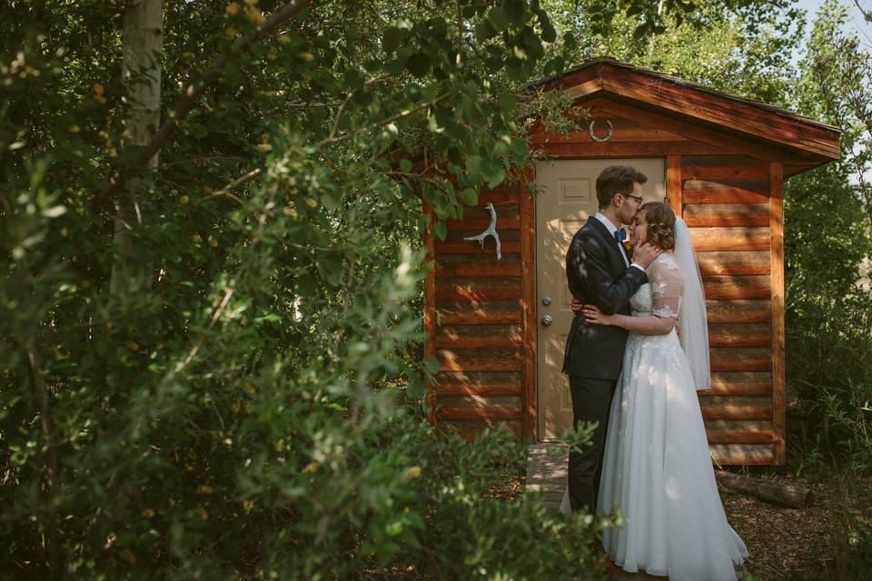 Rustic Calgary wedding