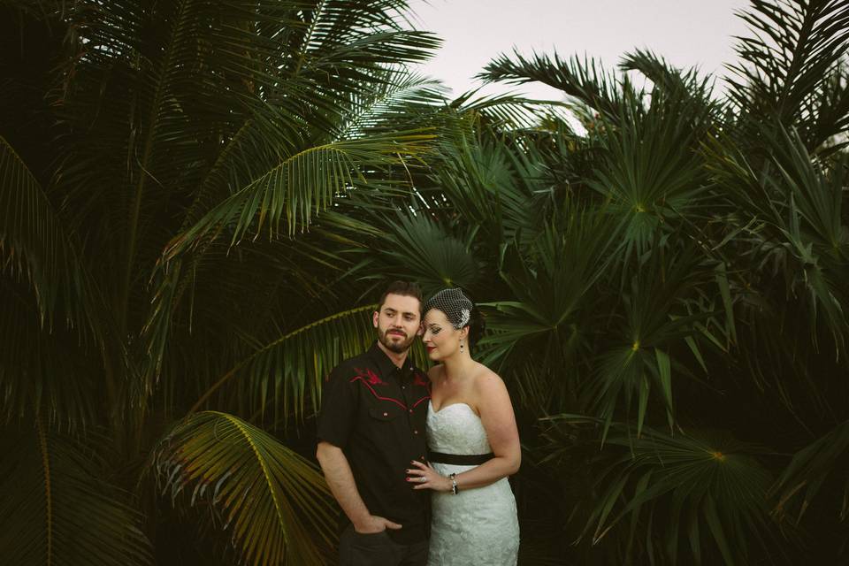 Mexico modern wedding