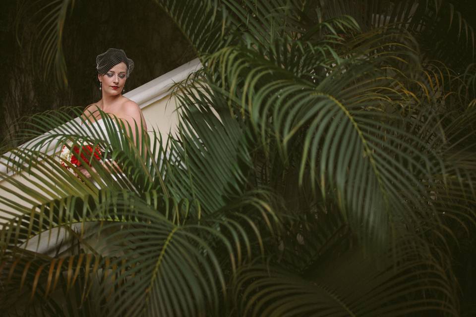 Mexico modern bride