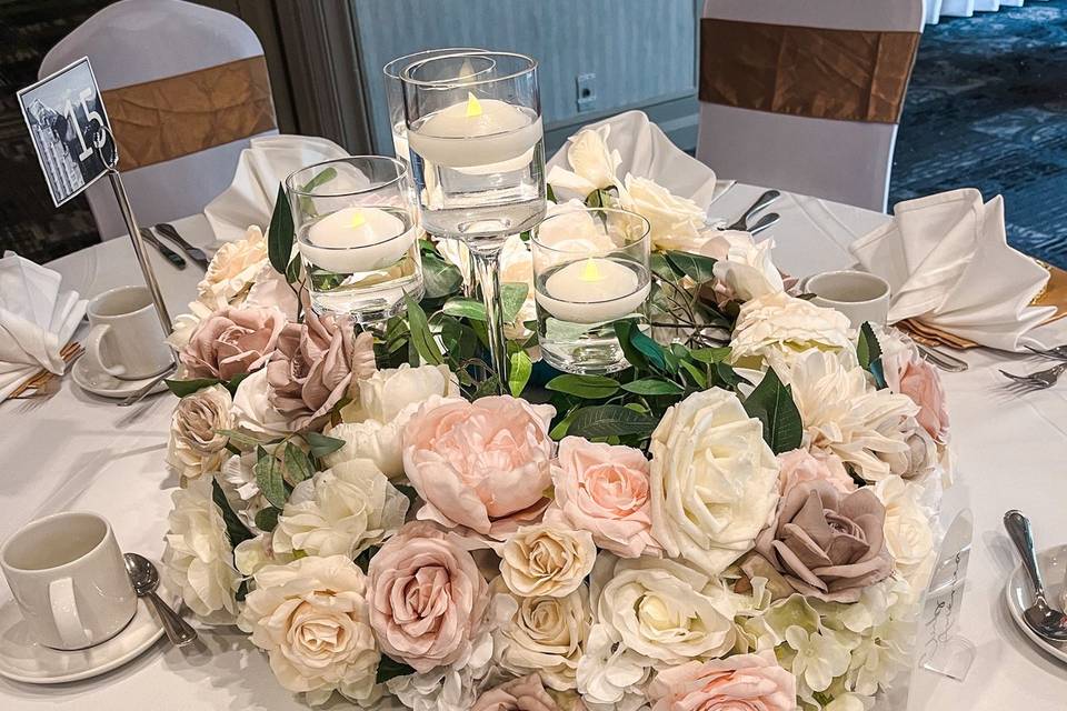 Florals centerpieces