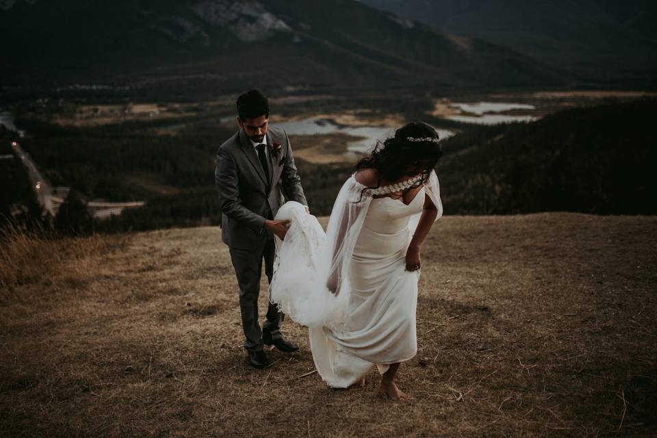 Banff Elopement Photographer