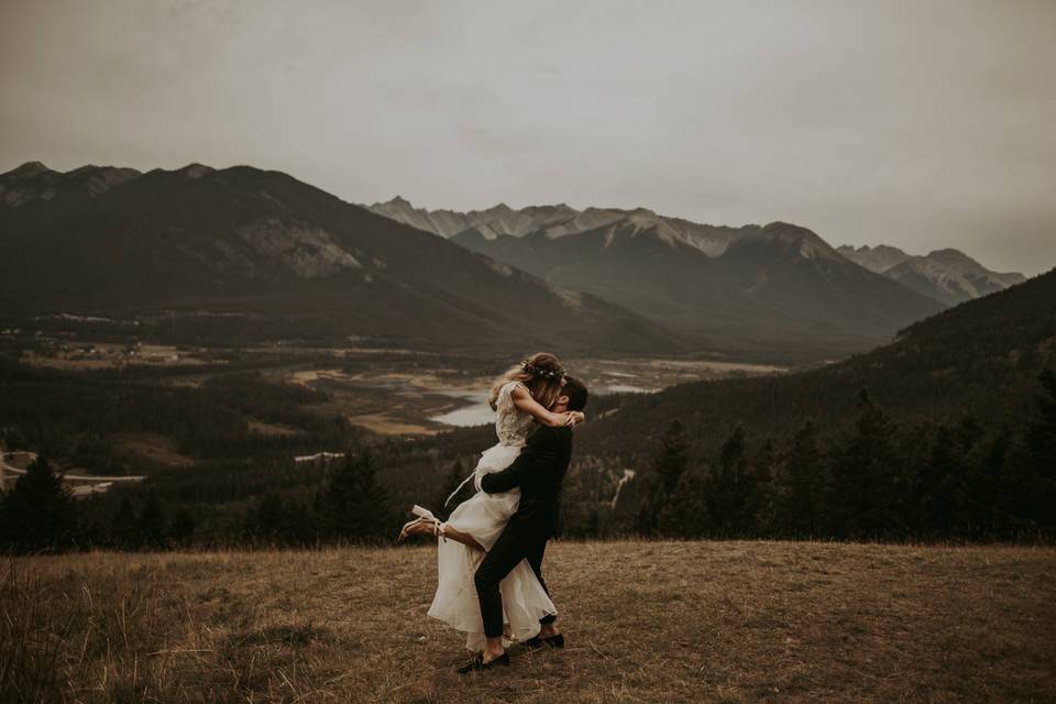 Boho elopement