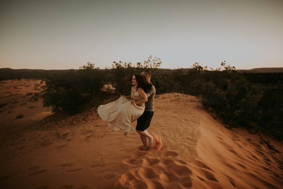 Zion engagement session