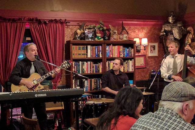 At the Churchill Arms