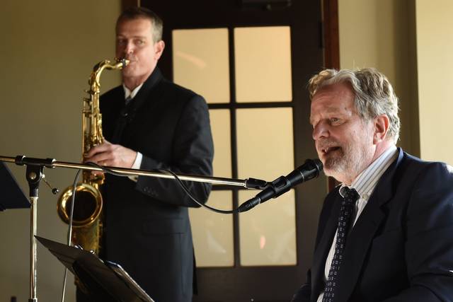 Stu and Jim at Wedding