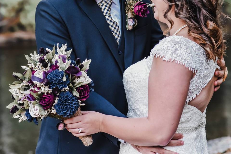 Bride and groom