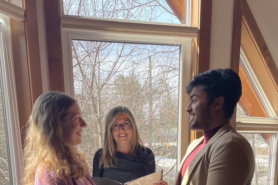 Isabel and Ankit