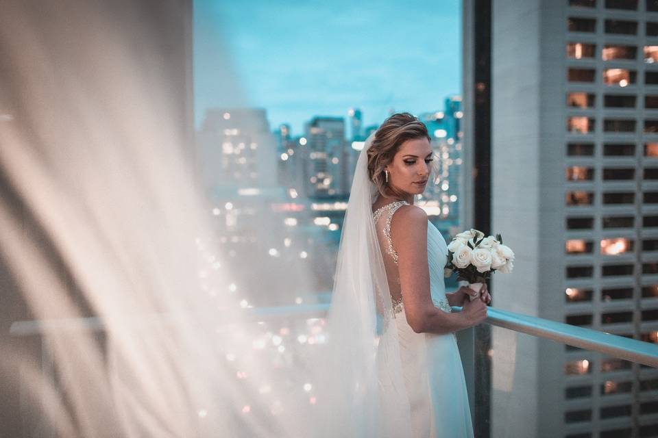 Stunning bride