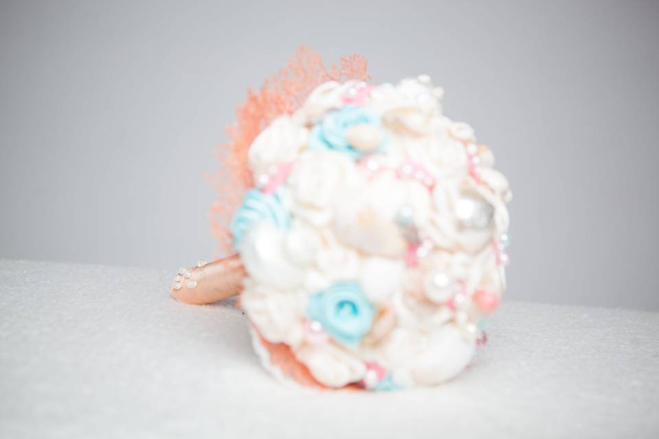 Seashell bouquet