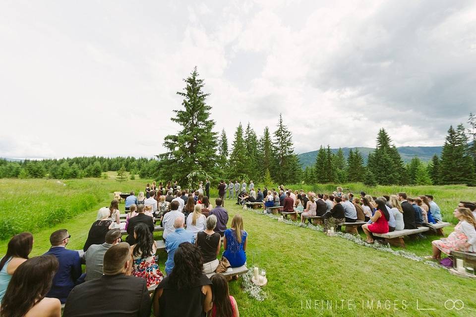 Rustic Wedding - High Country Tree Farm