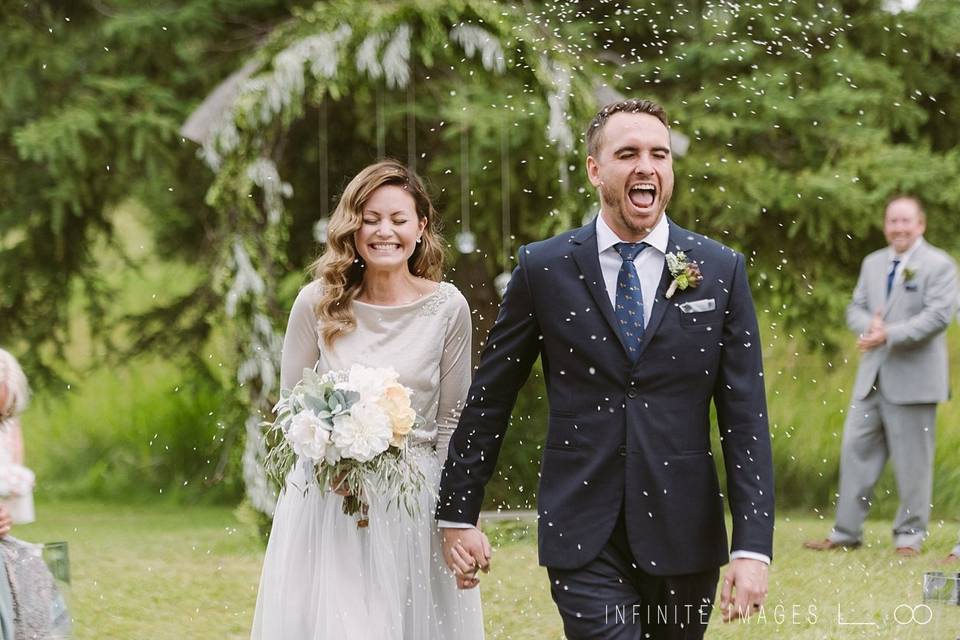 Rustic Wedding - High Country Tree Farm