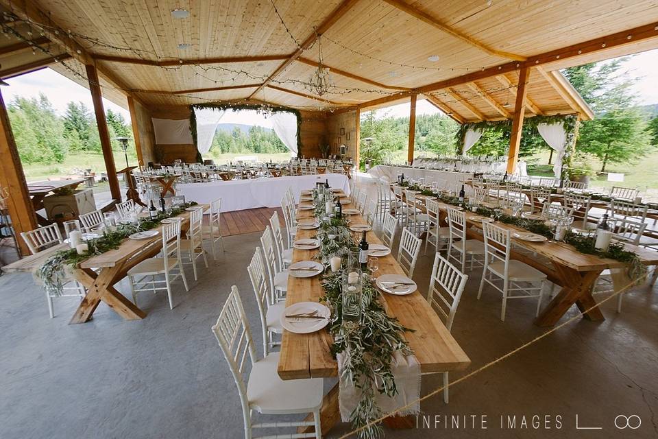 Rustic Wedding - High Country Tree Farm