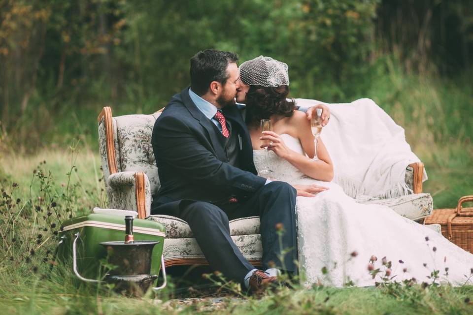 Rustic Wedding - High Country Tree Farm