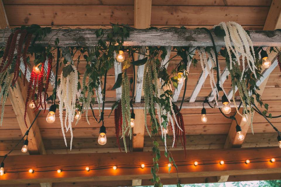 Head table chandelier