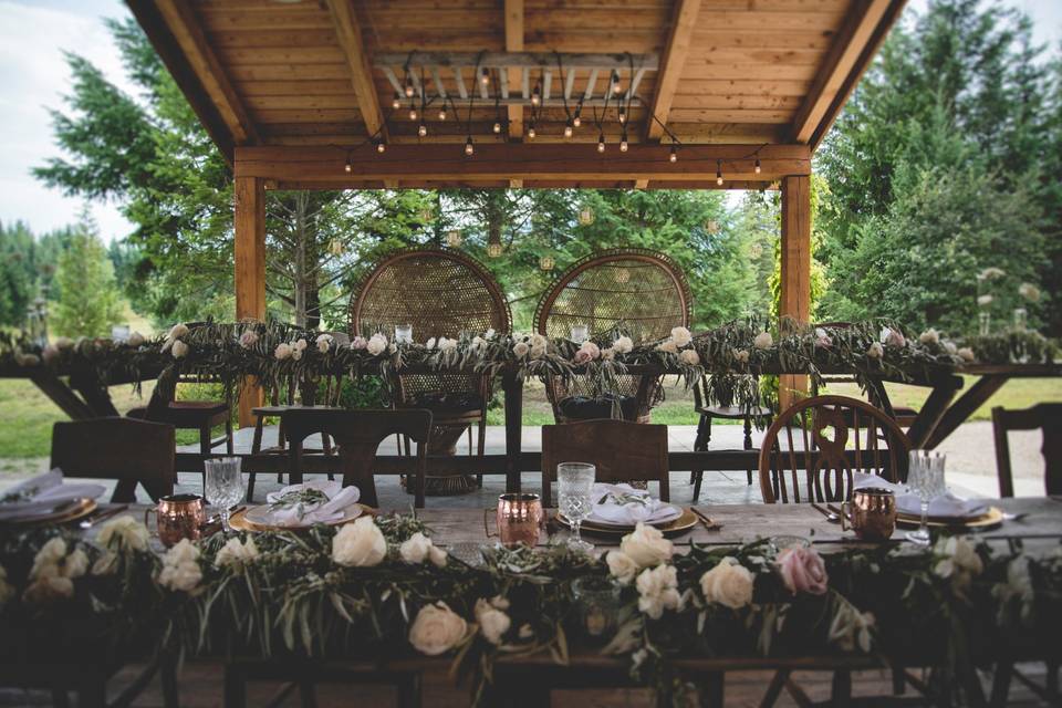 Rustic Wedding - High Country Tree Farm