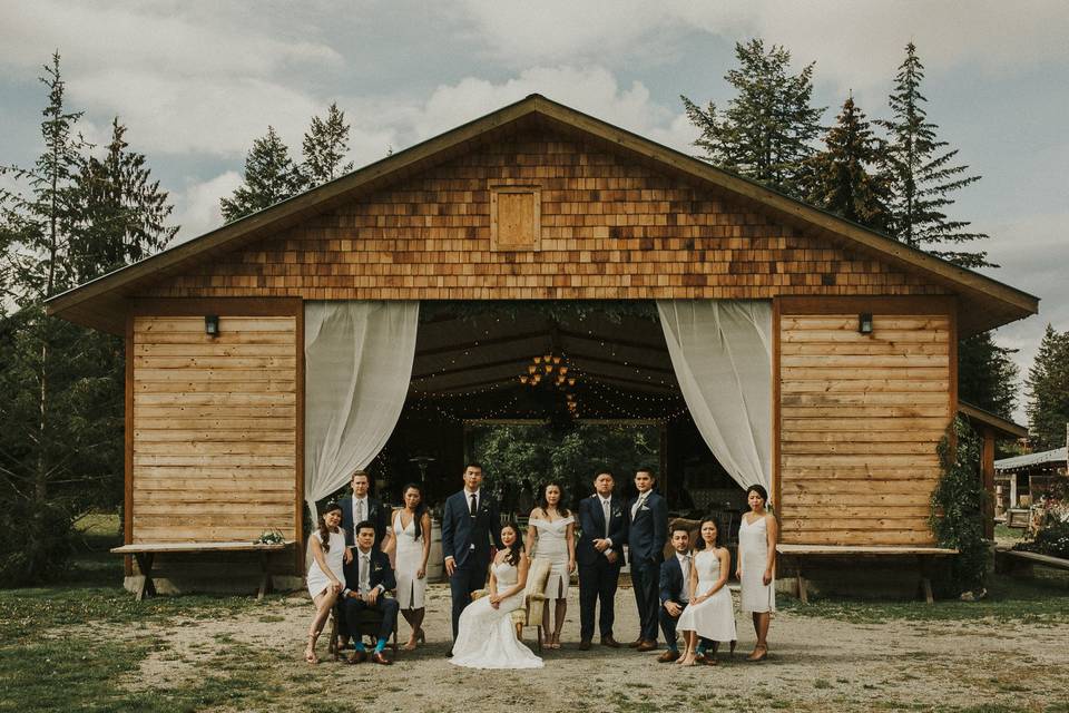 Rustic Wedding - High Country Tree Farm