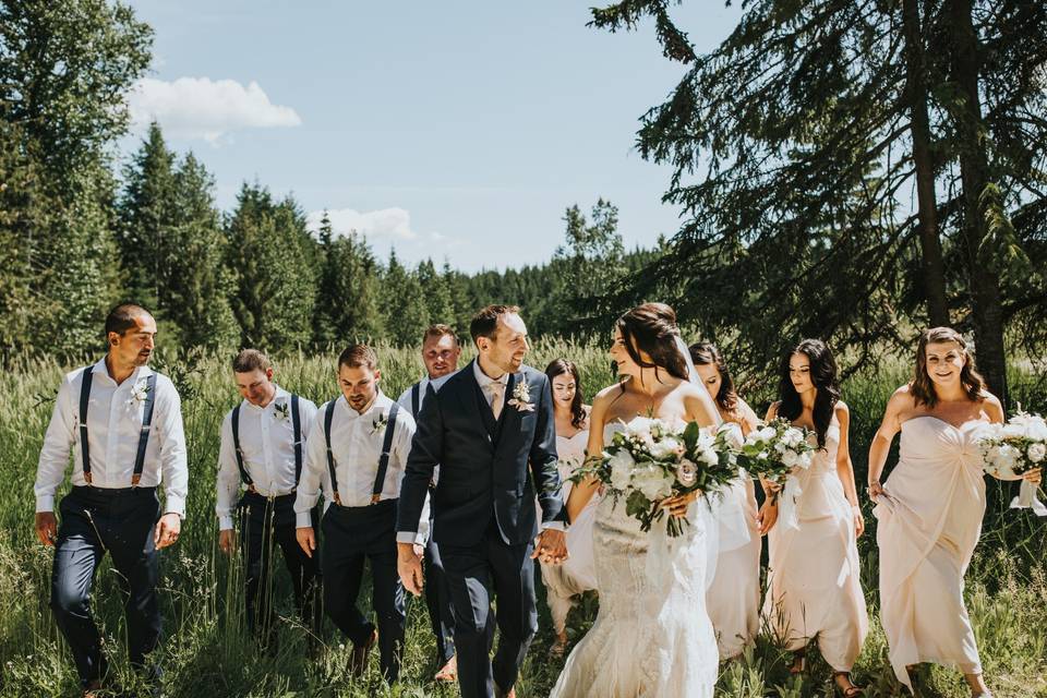 Rustic Wedding - High Country Tree Farm