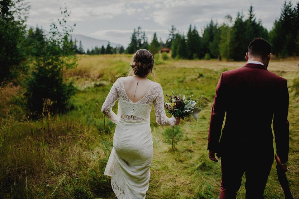 Rustic Wedding - High Country Tree Farm