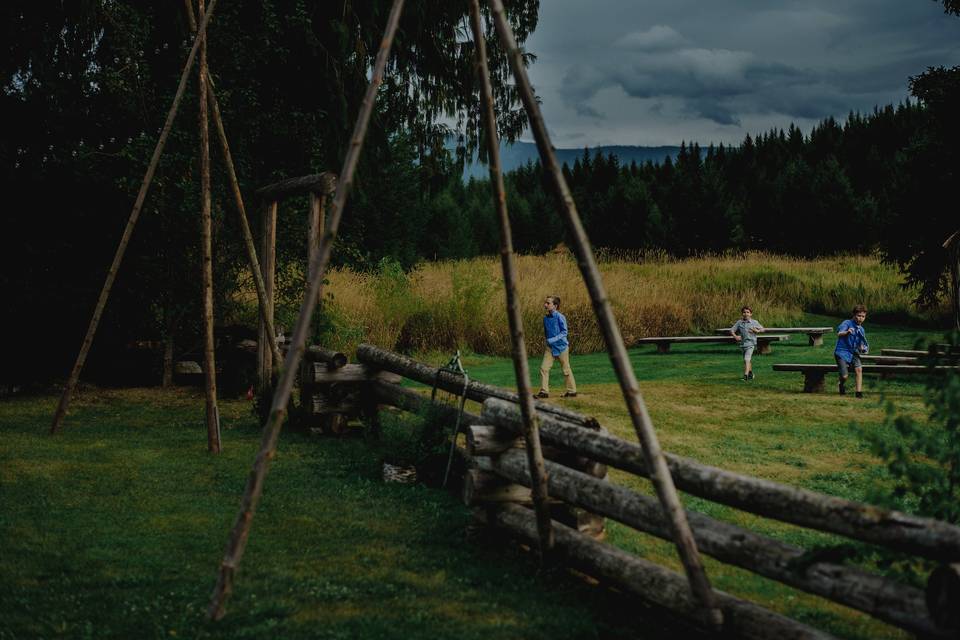 Rustic Wedding - High Country Tree Farm