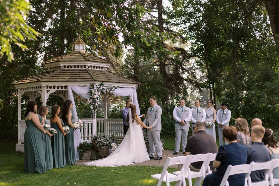 A beautiful ceremony