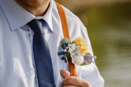 Sunflower Boutonniere