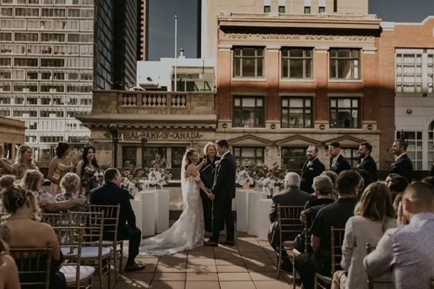 Downtown Calgary Wedding