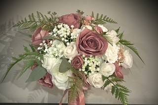 Dusty rose bouquet