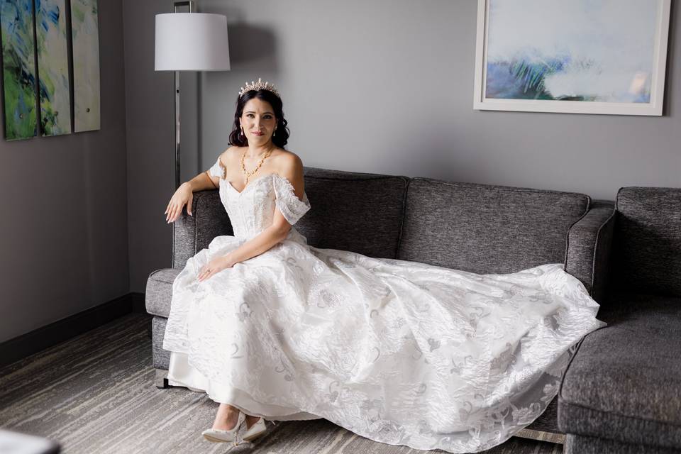 Alexandra's Wedding Day