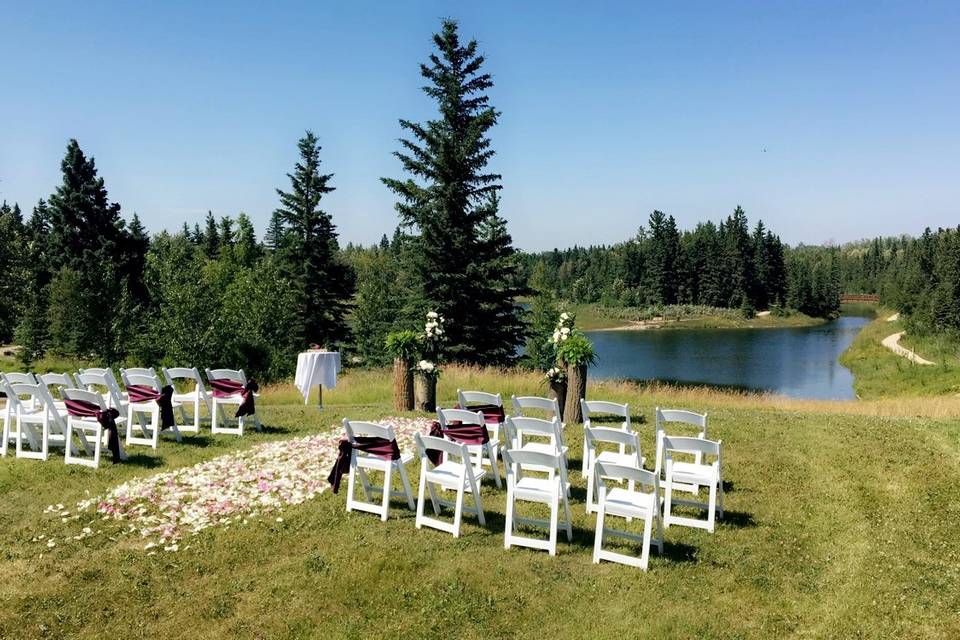 Mitchell Pond Ceremony