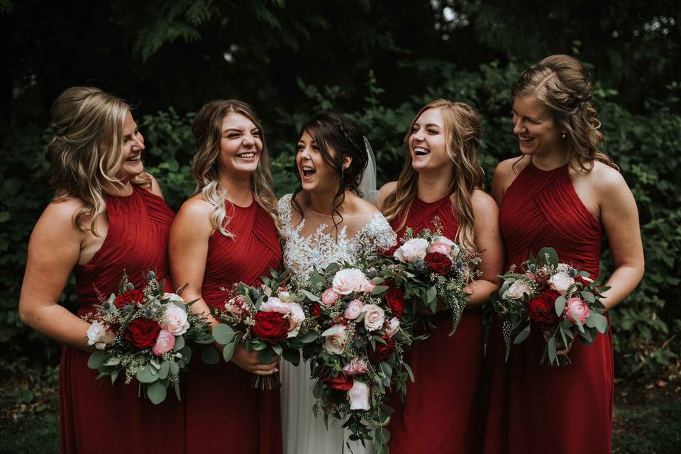 Cascading Bouquet