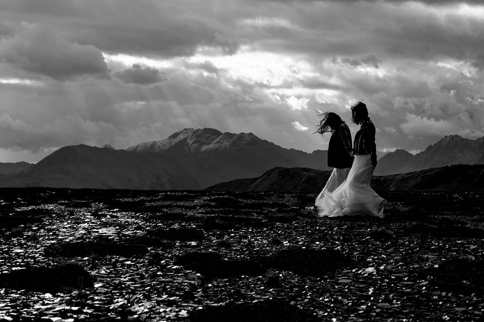 Heli Elopement in Golden
