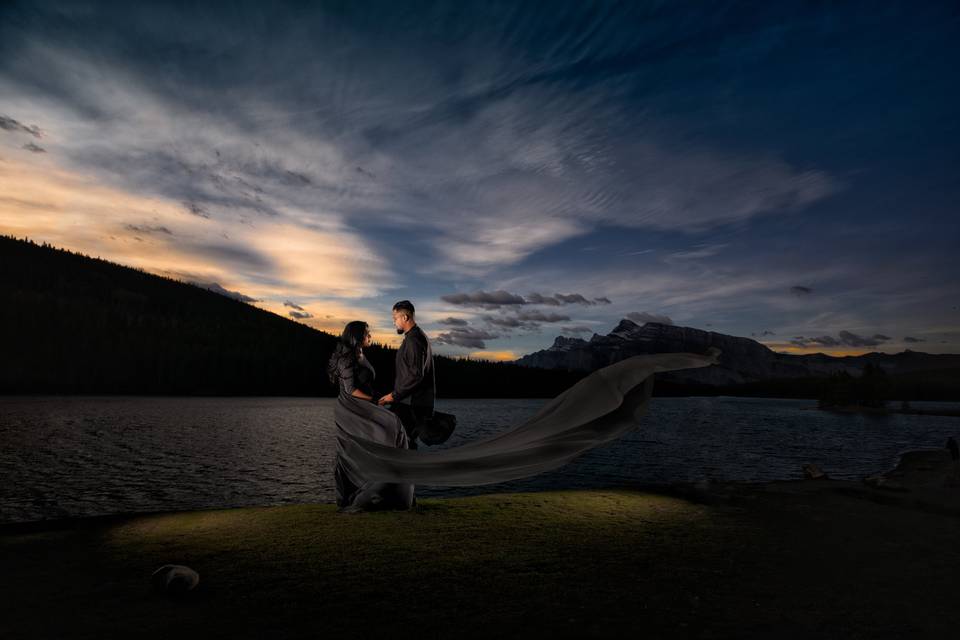 Banff Engagement photography