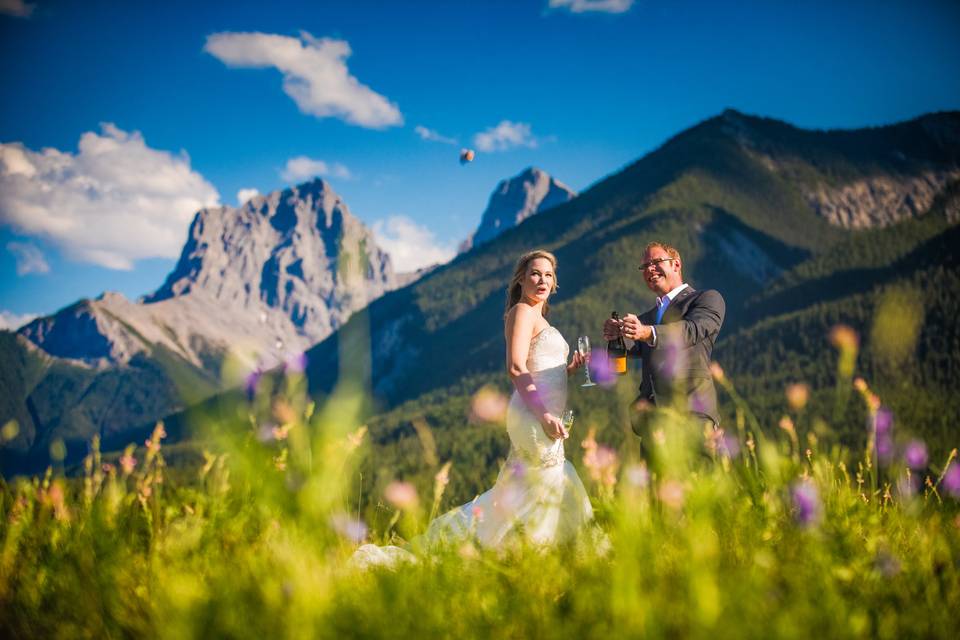 Canmore elopement photography