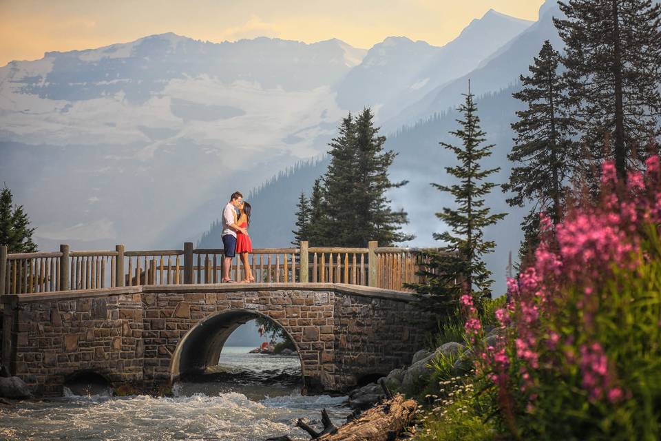 Lake Louise engagement session