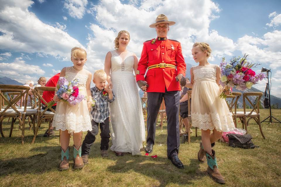 Tunnel Mountain wedding