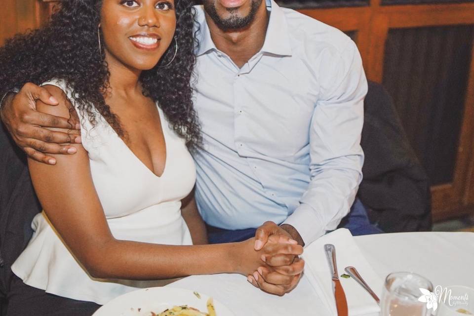 The happy couple