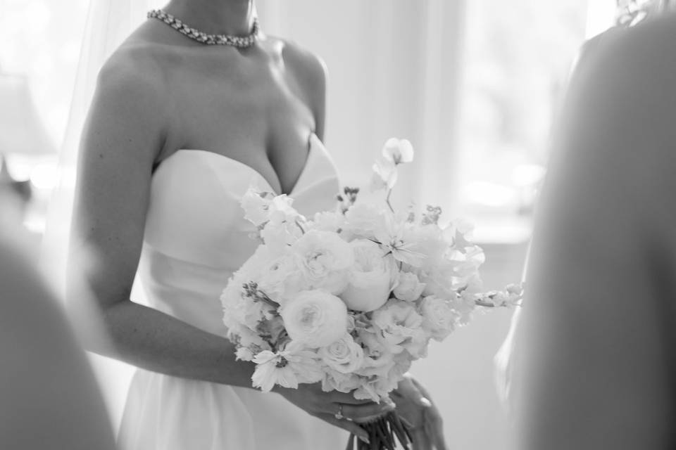 Bride Getting Ready